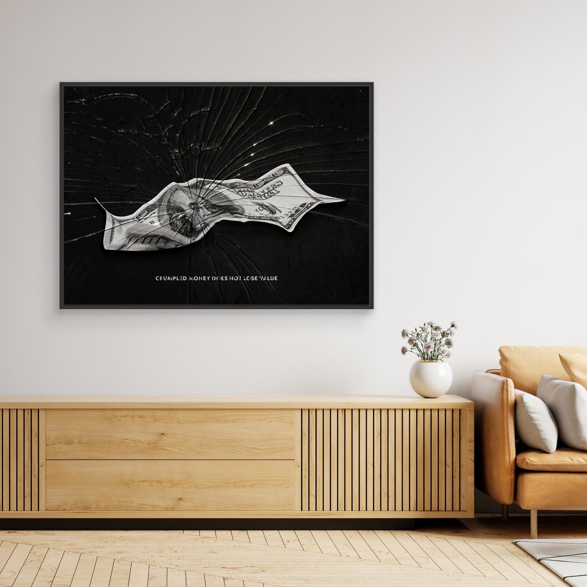 Crumpled Money Does Not Lose Value