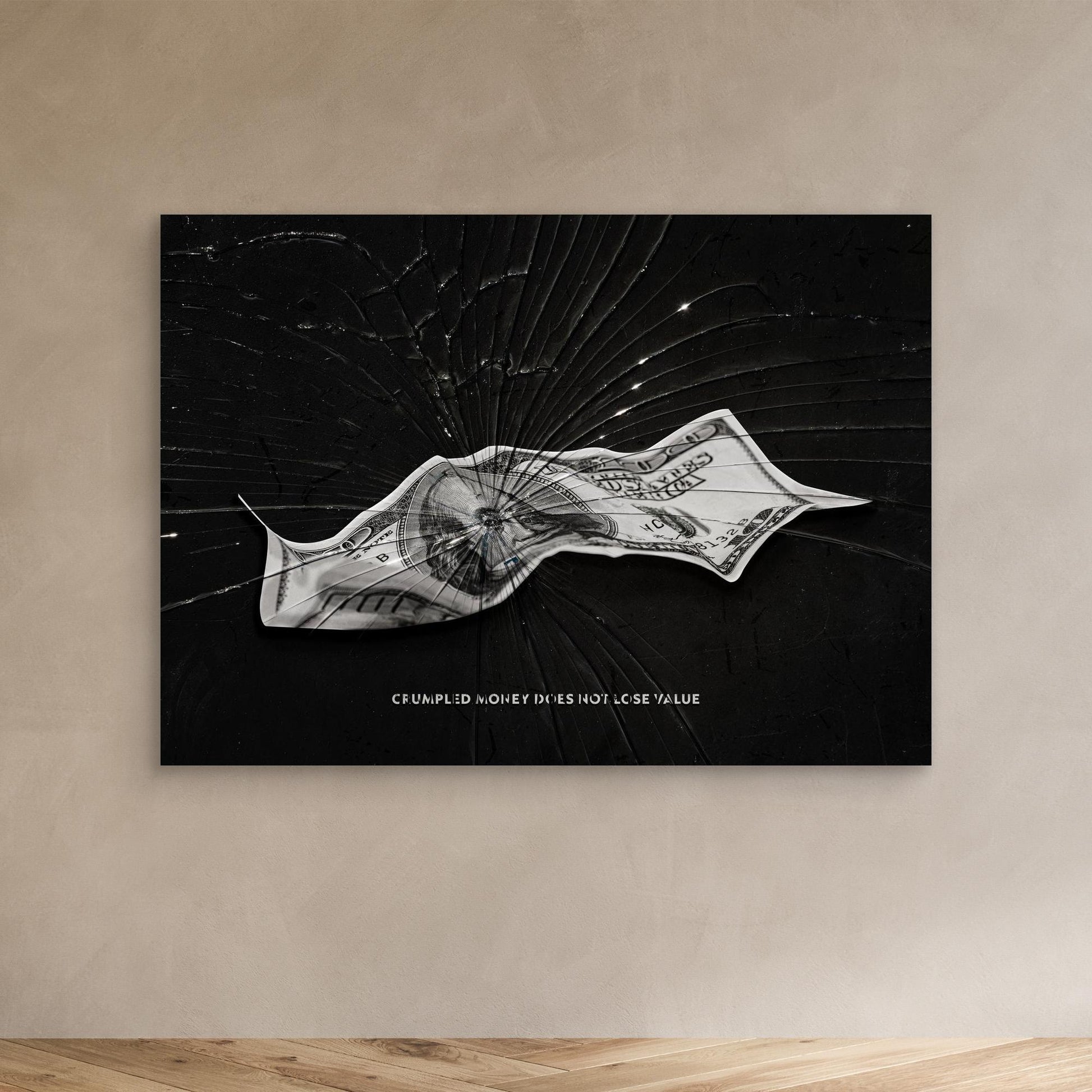 Crumpled Money Does Not Lose Value